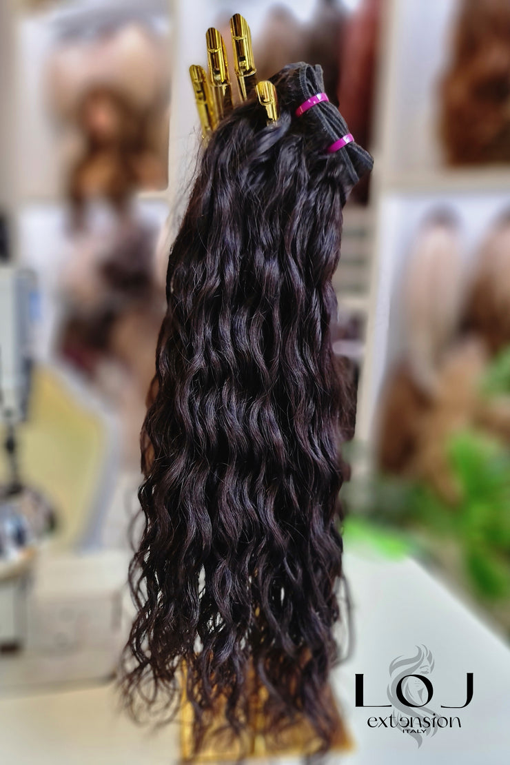🌸 Extension Castano Riccio Morbido