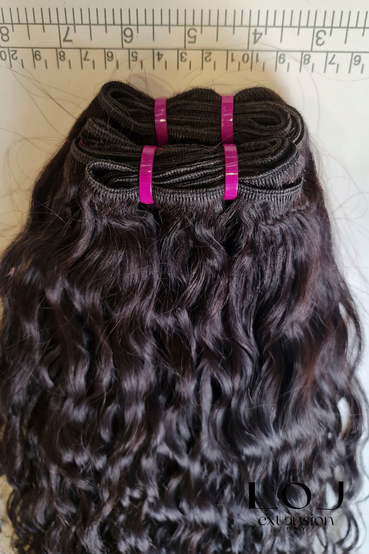 🌸 Extension Castano Riccio Morbido